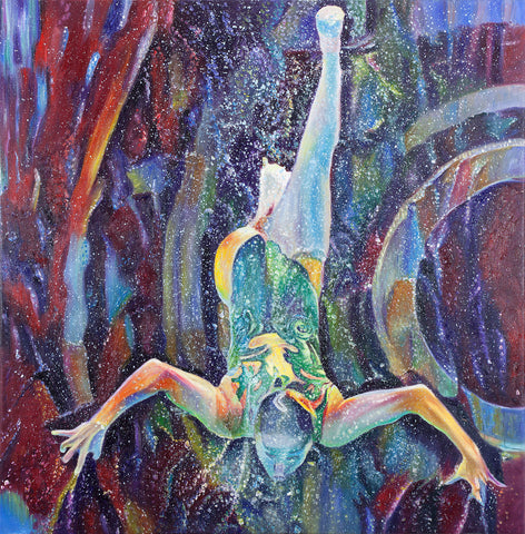 Artistic Gymnastics (Original Painting)
