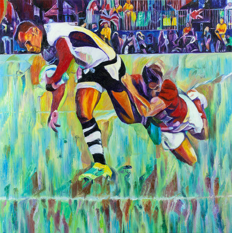 Rugby (Original Painting)