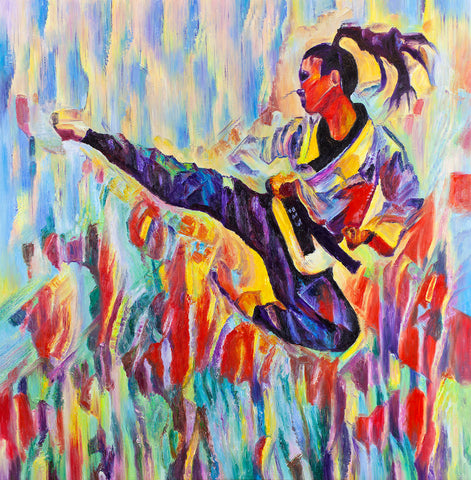 Karate (Original Painting)