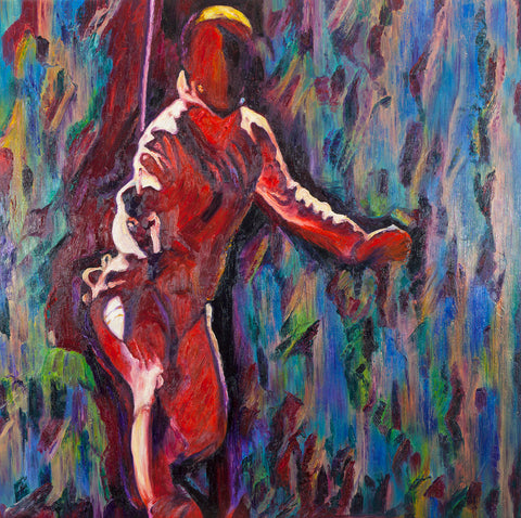 Fencing (Original Painting)