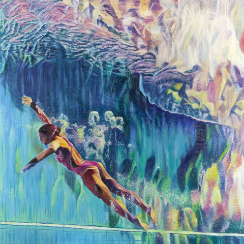 Deep Swim (Original Painting)