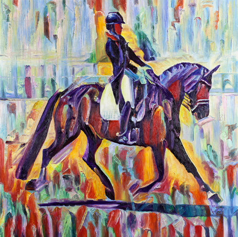 Equestrian (Original Painting)