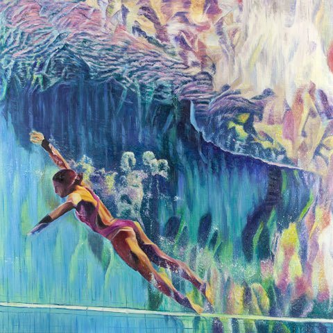 Deep Swim (Original Painting)